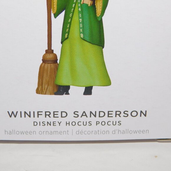 2023 Hallmark Hocus Pocus Winifred Sanderson Halloween Christmas Ornament NEW - Picture 5 of 7